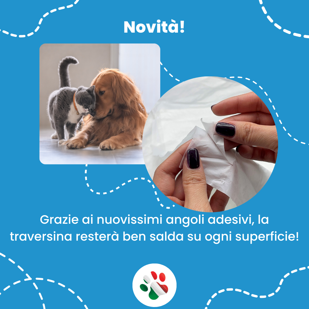 Tappetini Assorbenti Monouso con angoli adesivi